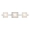Besa Lighting Paolo Vanity, Glitter, Satin Nickel Finish, 3x5W LED 3WS-7873GL-LED-SN - alternate 1